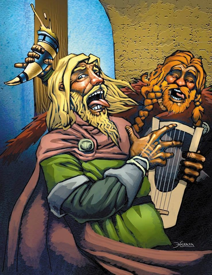Ilustración de la baraja AndyDios
